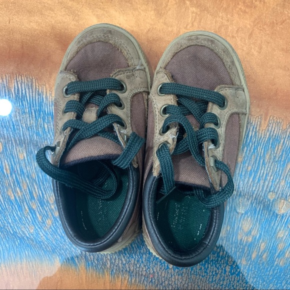 Timberland Brown Leather Sneakers lowtop - Picture 4 of 8